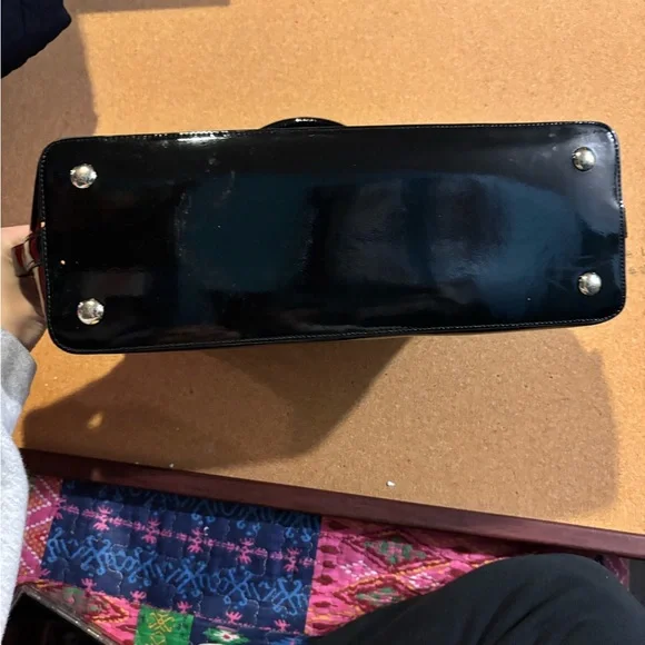 Coach Black Signature Satchel - Picture 2 of 7